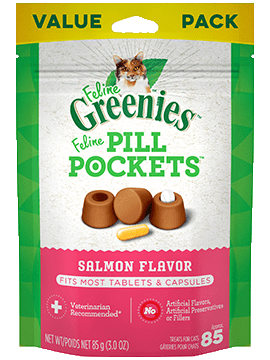 FELINE GREENIES™ PILL POCKETS™ Treats Salmon Flavor