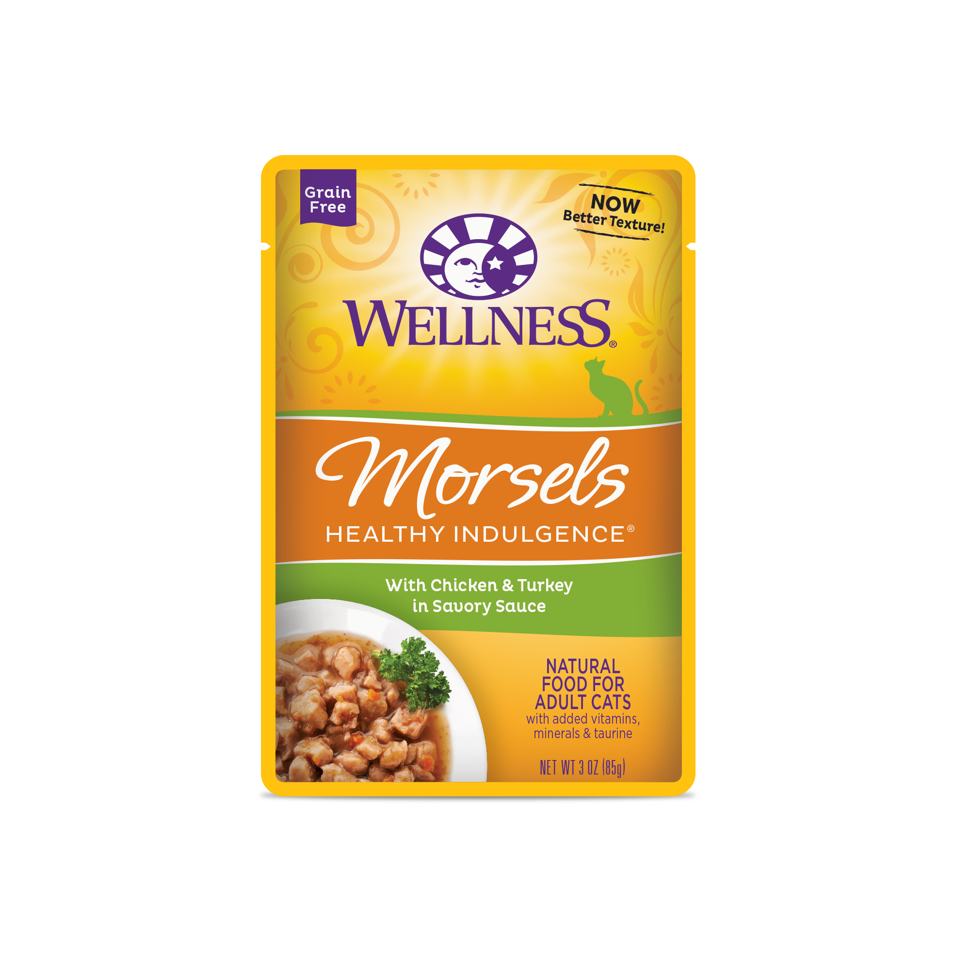 Wellness Healthy Indulgence Morsels Chicken & Turkey Pouch