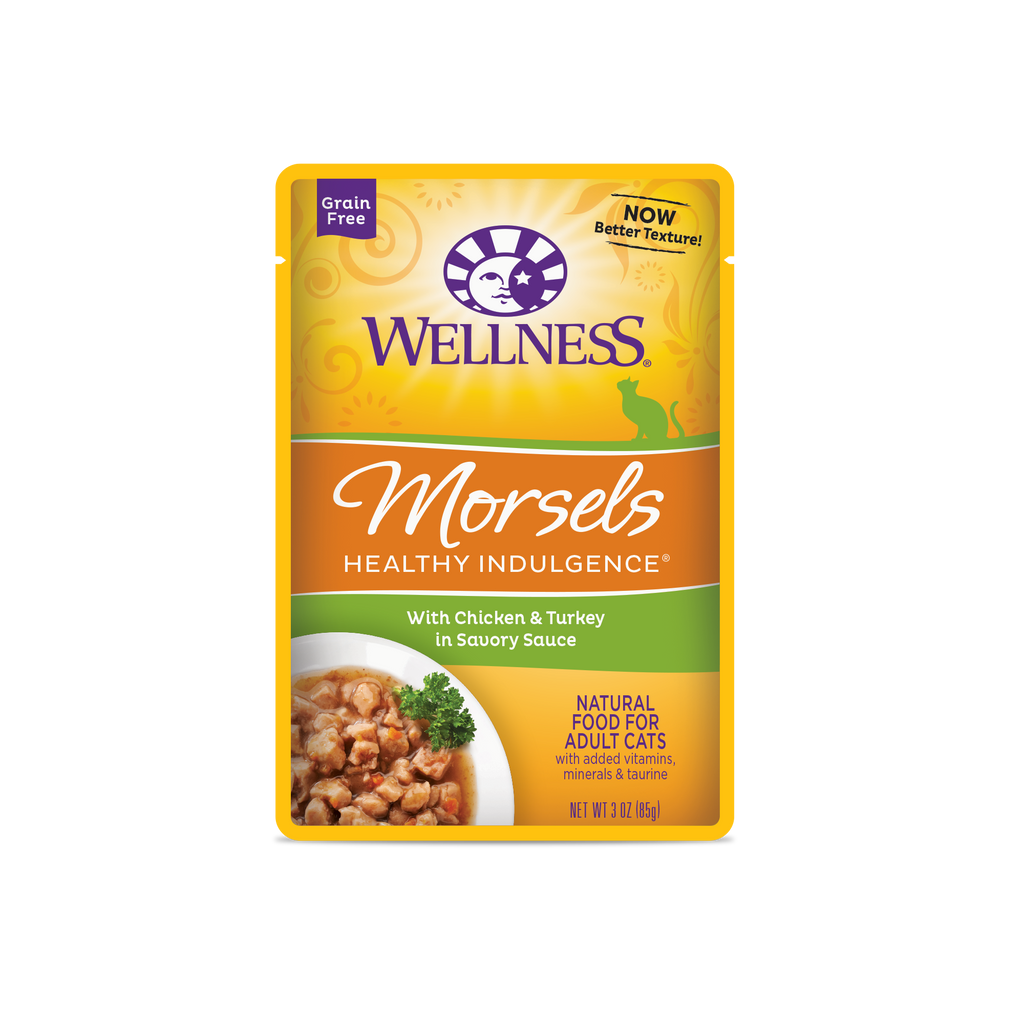 Wellness Healthy Indulgence Morsels Chicken & Turkey Pouch