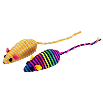 Striped Mice Cat Toys Set