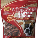 Wholesomes Basted Biscuit Treats With Smoky Bacon Flavor, 3 Lb